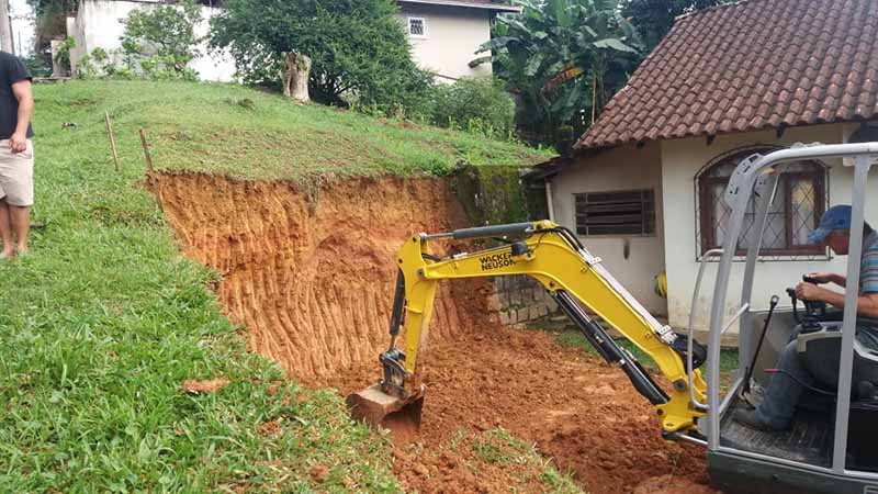 Muro de Pedras em Joinville - JE Resolve